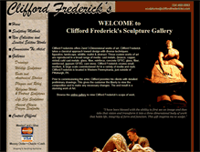 Tablet Screenshot of cliffordfredericks.com